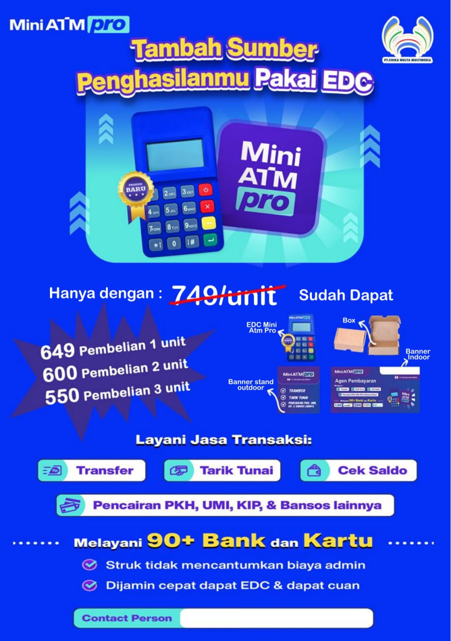 Belanja Kuota sekarang ada Mini ATM looohhhh